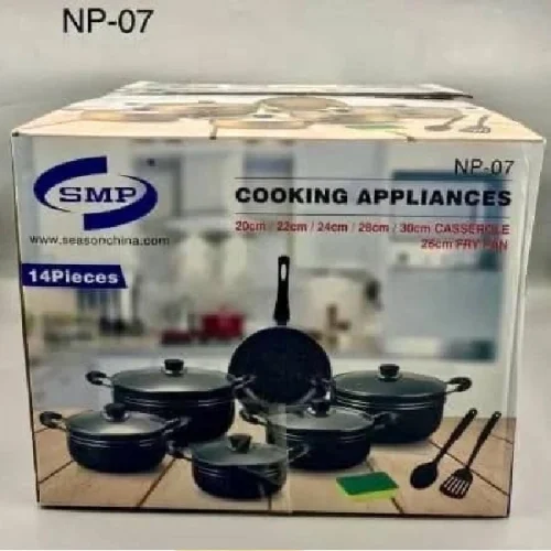 6pcs Nonstick Cookware Set (NP 08)