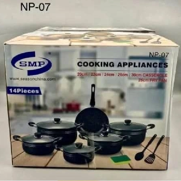 6pcs Nonstick Cookware Set (NP 08)