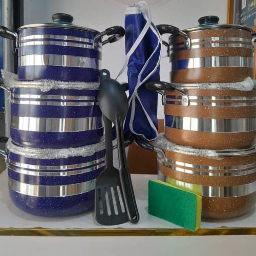 SMP 10 PIECES COOKWARE SET